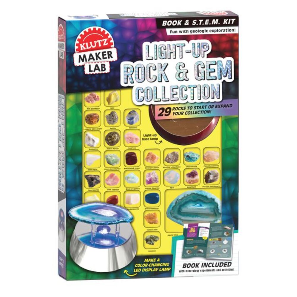 Light-Up Rocks & Gems -- Klutz